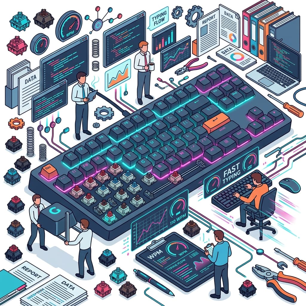 Can You Use a Gaming Keyboard for Work? Typing Feel and Speed