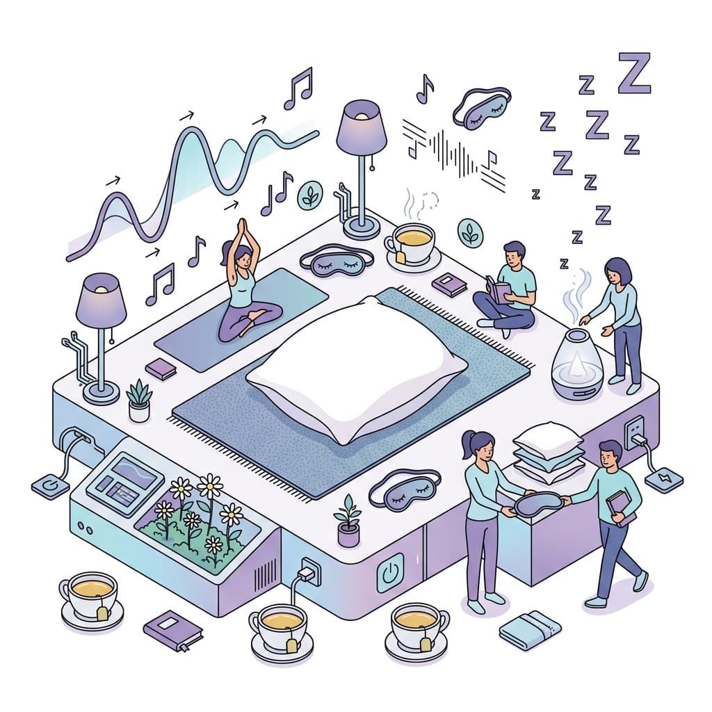 眠れない夜に試したい!科学的根拠のある入眠促進リラックス法5選